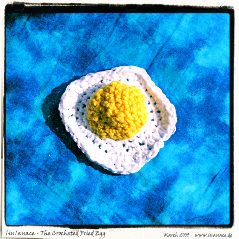 The Crocheted Fried Egg